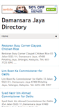 Mobile Screenshot of damansarajayadirectory.blogspot.com