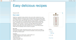 Desktop Screenshot of easy-delicious-recipes.blogspot.com