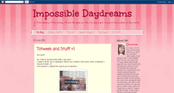 Desktop Screenshot of impossibledaydreams.blogspot.com
