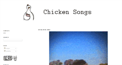 Desktop Screenshot of chickensongs.blogspot.com