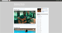 Desktop Screenshot of madamamorte.blogspot.com