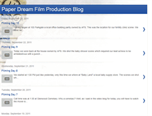 Tablet Screenshot of paperdreamfilm.blogspot.com