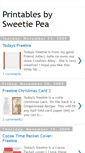 Mobile Screenshot of printablesbysweetiepea.blogspot.com