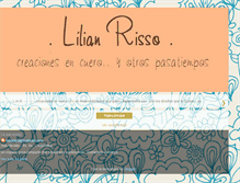 Tablet Screenshot of lilianmrisso.blogspot.com