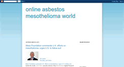 Desktop Screenshot of online-asbestosworld.blogspot.com