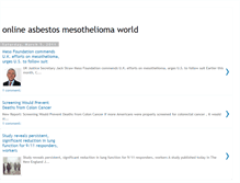 Tablet Screenshot of online-asbestosworld.blogspot.com