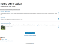 Tablet Screenshot of hortosantacecilia.blogspot.com