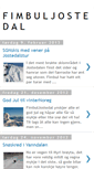 Mobile Screenshot of fimbuljostedal.blogspot.com