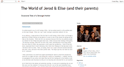 Desktop Screenshot of jerod-and-elise.blogspot.com