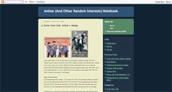 Desktop Screenshot of animenotebook2.blogspot.com