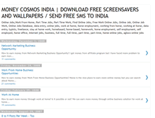 Tablet Screenshot of moneycosmosindia.blogspot.com