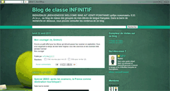 Desktop Screenshot of bdcinfinitif.blogspot.com