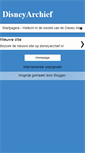 Mobile Screenshot of disneyarchief.blogspot.com
