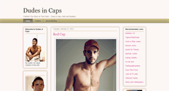 Desktop Screenshot of dudes-in-caps.blogspot.com