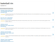 Tablet Screenshot of basketballrimreview.blogspot.com