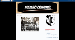 Desktop Screenshot of mambocriminal.blogspot.com