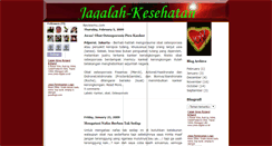 Desktop Screenshot of jagalah-kesehatan.blogspot.com