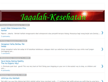 Tablet Screenshot of jagalah-kesehatan.blogspot.com