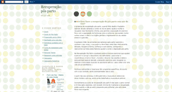 Desktop Screenshot of pos-parto.blogspot.com