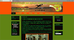 Desktop Screenshot of beachsoccercatarinense.blogspot.com