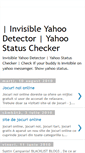 Mobile Screenshot of invisible-yahoo-detector.blogspot.com
