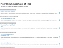Tablet Screenshot of pinerhighschoolclassof1988.blogspot.com