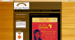 Desktop Screenshot of lacasanuevasagunt.blogspot.com