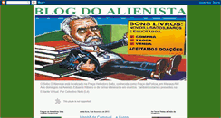 Desktop Screenshot of blogdoalienista.blogspot.com