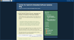Desktop Screenshot of hybrid-embedded-software-systems.blogspot.com