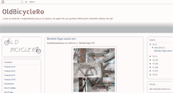 Desktop Screenshot of oldbicyclero.blogspot.com