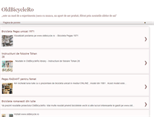 Tablet Screenshot of oldbicyclero.blogspot.com