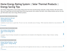 Tablet Screenshot of energy-rating-products.blogspot.com