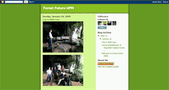 Desktop Screenshot of forestfutureupm.blogspot.com