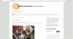 Desktop Screenshot of impressprintmakersstudio.blogspot.com