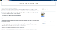 Desktop Screenshot of end-sl-dmca-abuse.blogspot.com