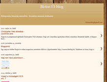 Tablet Screenshot of biztosut.blogspot.com