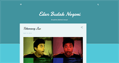 Desktop Screenshot of edenbudaknogori.blogspot.com