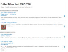 Tablet Screenshot of futboldilencileri2008.blogspot.com