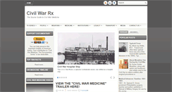 Desktop Screenshot of civilwarrx.blogspot.com