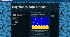 Desktop Screenshot of magallanesbajoataque.blogspot.com