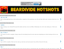 Tablet Screenshot of beardividehotshots.blogspot.com