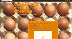 Desktop Screenshot of irresistibleedibles.blogspot.com