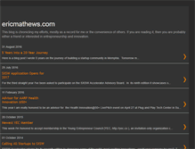 Tablet Screenshot of ericmathews.blogspot.com