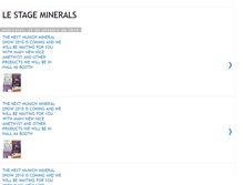 Tablet Screenshot of mineralslestage.blogspot.com