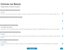 Tablet Screenshot of cienciaslosboscos.blogspot.com