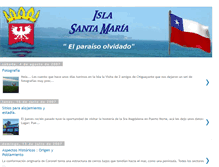Tablet Screenshot of islasantamaria.blogspot.com