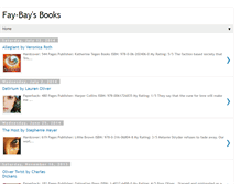 Tablet Screenshot of faybaysbooks.blogspot.com