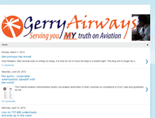 Tablet Screenshot of gerryairways.blogspot.com