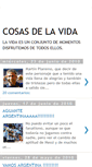 Mobile Screenshot of cosasdelavidaenestemundo.blogspot.com