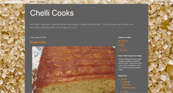 Desktop Screenshot of chellicooks.blogspot.com